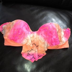 strapless bathing suit top